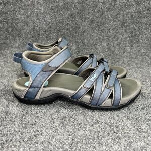 Teva Tirra Hiking Sandals Women's Size 7‎ Blue Grey Athletic Outdoor Water Shoes